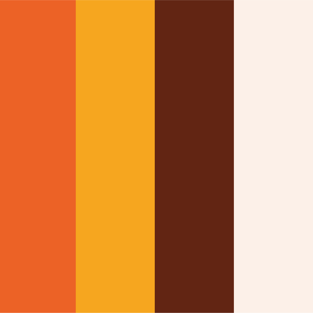 Paleta de cores da identidade visual Chaves Salgados